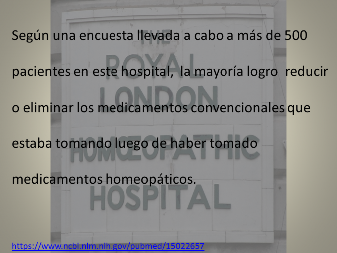 Para tomar menos medicinas.... homeopatía
